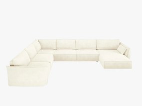 Coltar 8 locuri Kaelle chenille L384 cm