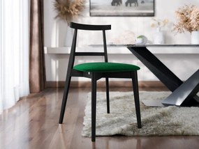 Scaun sufragerie KD 71 (Negru + smaragd) . 1103489