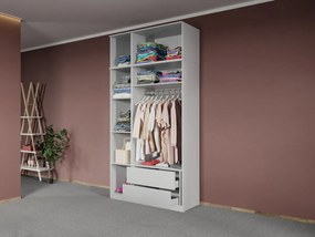 Dulap dormitor Alb Levi C15