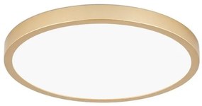 Plafoniera LED moderna design slim Lero 30cm auriu mat