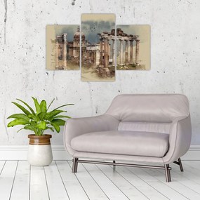 Tablou - Forumul Roman, Roma, Italia (90x60 cm)