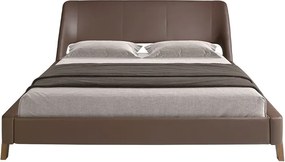 Pat dublu design LUX Brown 180x200cm