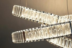 Lustra LED moderna design deosebit CHARMES 80 crom