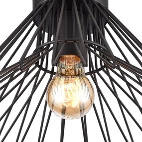 Plafonieră ONLI DUCCIO 1xE27/22W/230V d. 30 cm negru