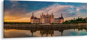 Tablou cu castel (120x50 cm)