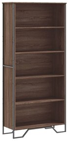 3295316 vidaXL Bibliotecă, stejar maro, 80x31x169 cm, lemn prelucrat