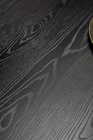 Masa Embos neagra - d120xh75 cm