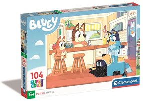 Bluey Kitchen Puzzle Clementoni cu 104 piese