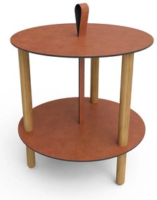 Măsuță auxiliară rotundă ø 48 cm Strap L Bull – LIND DNA