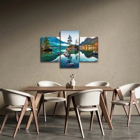 Tablou - Lacul Hintersee, Alpii Bavarezi, Austria (90x60 cm)