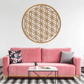 DUBLEZ | Mandala floarea vieții pentru perete