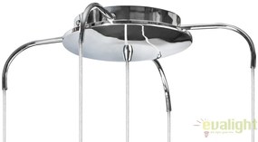 Lustra moderna AMBER MILANO 5 crom