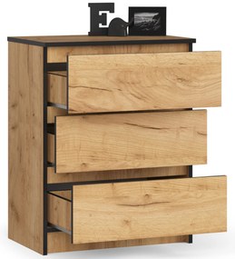 Comodă Kalista II (stejar craft). 1070940