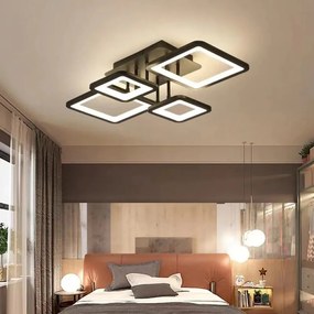 Lustra LED Cu Telecomanda, Elit's Esn K002-2+2 r, 90w