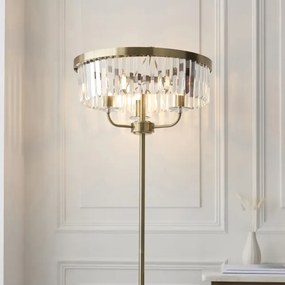 Lampadar Endon 110644 CHESTERFIELD 3xE14/6W/230V alamă