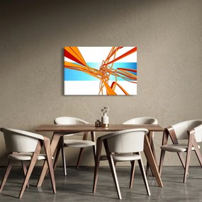 Tablou - Linii împletite, abstracție (90x60 cm)