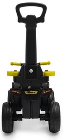 Baby Mix Mega Prime EVA balansoar pentru copii cubară de ghidare, galben