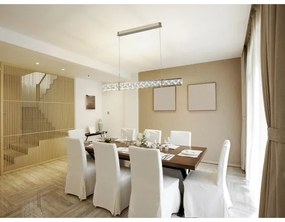 Lustră LED reglabilă pe cablu ENRIQUE LED/20W/230V 3000-6000K +telecomandă