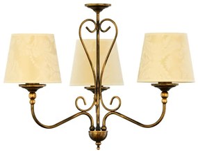 Lustră pe lanț SOFIA 3xE27/60W/230V Jupiter 1750