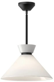 Alora Mood ALM-HALSTON-P-M-BK - Lustră cu tijă HALSTON, 1xE27/60W/230V, neagră