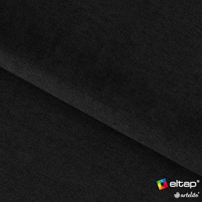 Canapea gri închis extensibilă/cu spațiu de depozitare cu tapițerie din chenille 214 cm Fulgeo – ELTAP