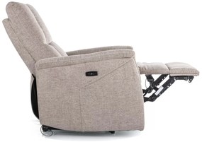 Fotoliu recliner cu functie de masaj Neptun M bej Brego34