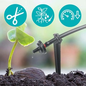 Sistem de irigare prin picurare pentru gradina