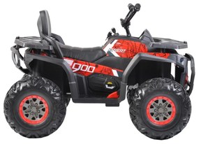 ATV Electric cu acumulator pentru copii NOVOKIDS™ Desert Rider , Cu faruri luminoase, Roti din Cauciuc EVA, 3-12 ani , max 50 kg , 2 Baterii de 12V,