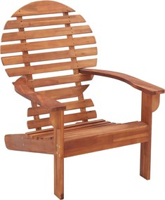 vidaXL Scaun Adirondack, lemn masiv de acacia