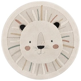 Covor pentru copii crem ø120 cm Clown – Universal