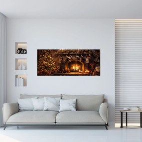 Tablou - Atmosfera de Crăciun (120x50 cm)