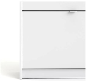 Pantofar alb cu deschidere înclinată Shoes – Tvilum