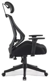 Scaun de birou Vanila II, negru
