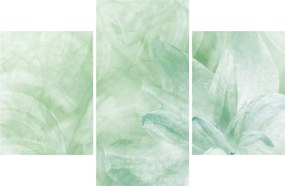 Tablou - Floare verde (90x60 cm)