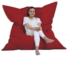 Fotoliu Puf Bean Bag Giant Cushion 140x180 - Red