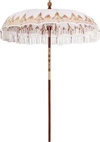 vidaXL Parasol Balinez Crem 190 x 190 x 260 cm