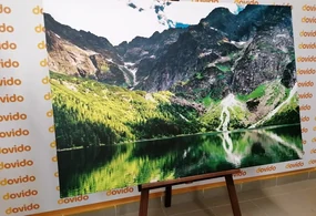 Tablou ochiul mării în munții Tatra