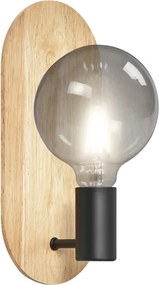 Osram - Lampă de perete DECOR WOOD 1xE27/8W/230V lemn de cauciuc