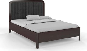 Pat lemn masiv Karl Tapițat Pin Personalizabil - 120x200cm