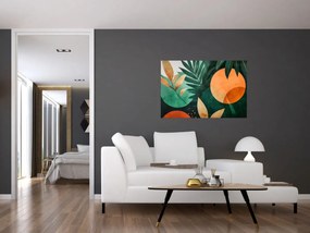 Tablou - Motive naturale geometrice (90x60 cm)