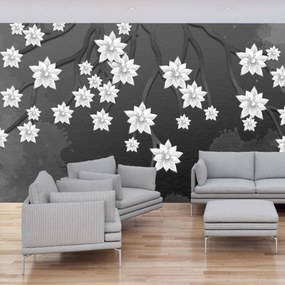 Tototapet - Flori pe ramuri (147x102 cm)