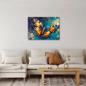 Tablou - Fluture, pictură în ulei (70x50 cm)