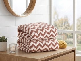 Prosop cu uscare rapida SWIFTURA 50x100 cm maro, 100% microfibra