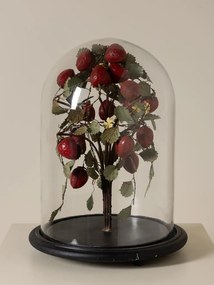 Clopot de sticla cu capsun artizanal, „Strawberry Precious”