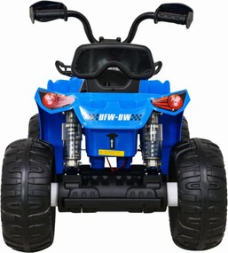 ATV Electric cu acumulator pentru copii NOVOKIDS™ Madness Quad PRO , Cu melodii si lumini, Lungime 100 cm, 3-8 ani , Max 30 kg , Roti EVA, 12V,