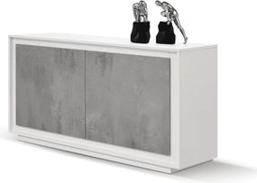 COMODA INDUSTRY - GRI CIMENT - 140 CM / 50 CM / H 80 CM