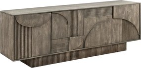 Comoda cu model optic 3D, Lemn, ART DECO 170cm