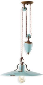 Pendul cu inaltime reglabila design retro realizat manual din ceramica COUNTRY