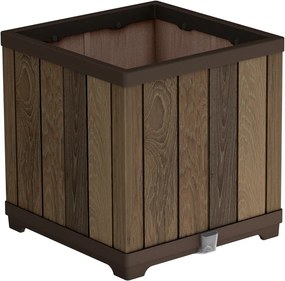 Ghiveci din plastic cu sistem de auto-irigare Deco Square – Keter