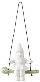 Ornament de Crăciun din porțelan Swinging Girl – Kähler Design
